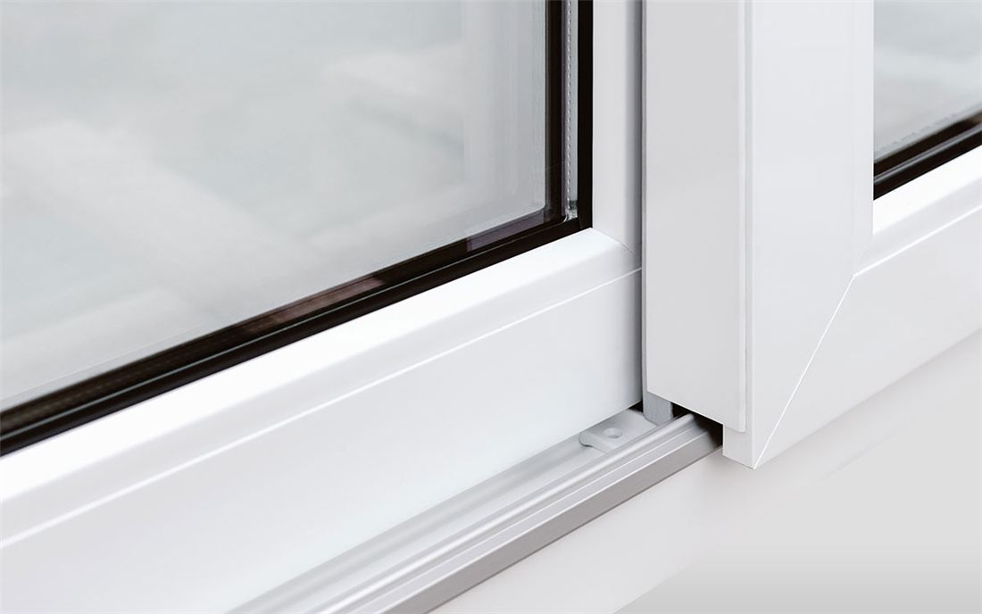 Vetrata scorrevole in PVC